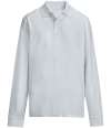 04441 Pacific LSL SOL'S Unisex Pacific Long Sleeve Piqué Polo Shirt PURE GREY colour image